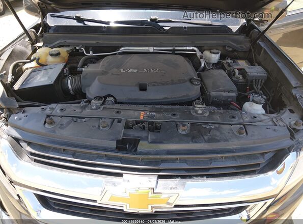 1GCHSBEN2J1204405 2018 CHEVROLET COLORADO Gray უკანა ხედი