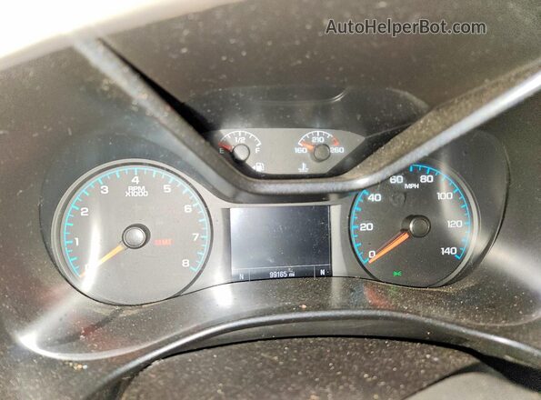 1GCHSBEN4H1196575 2017 CHEVROLET COLORADO White Instrument cluster view