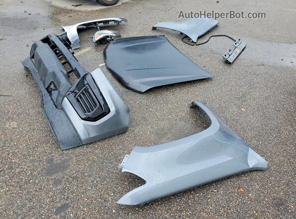 1GCHSBEN4M1119408 2021 CHEVROLET COLORADO Gray VIN կոդի պիտակի տեսք