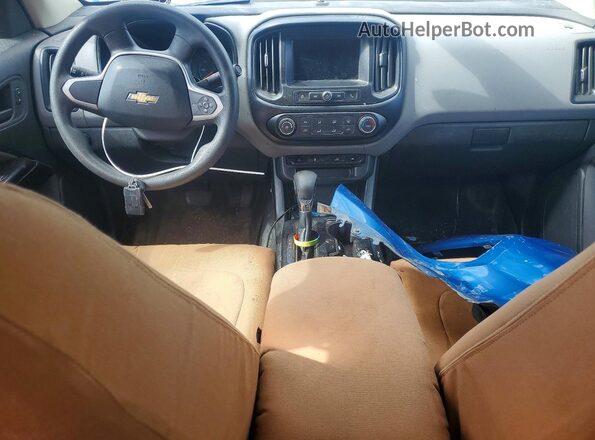 1GCHSBEN7N1114771 2022 CHEVROLET COLORADO Blue Առջևի վահանակի տեսք