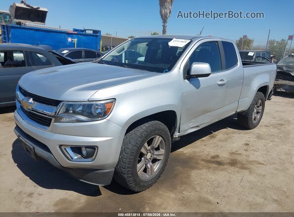 1GCHSCE32G1141951 2016 CHEVROLET COLORADO Серебряный Передняя левая четверть