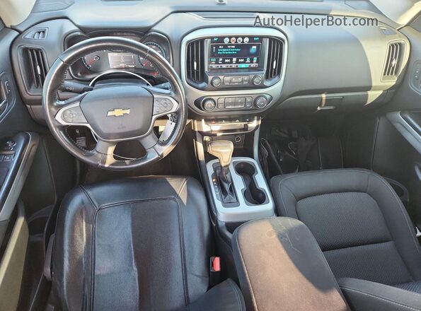 1GCHSCE38G1324982 2016 CHEVROLET COLORADO Silver Вид панелі приладів