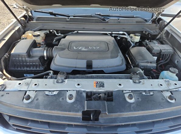 1GCHSCE38G1324982 2016 CHEVROLET COLORADO Silver Вид задньої частини салону