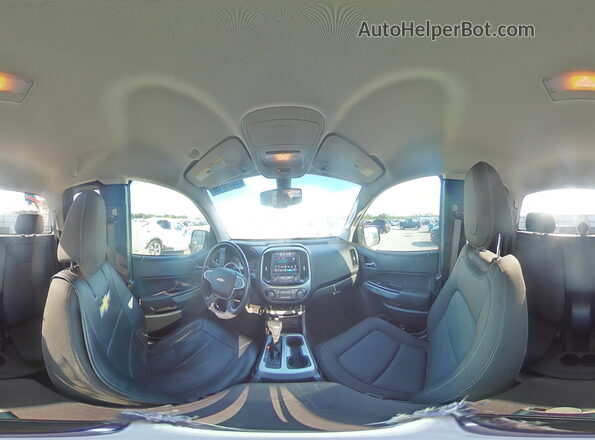 1GCHSCE38G1324982 2016 CHEVROLET COLORADO Silver Вид наклейки з VIN-кодом