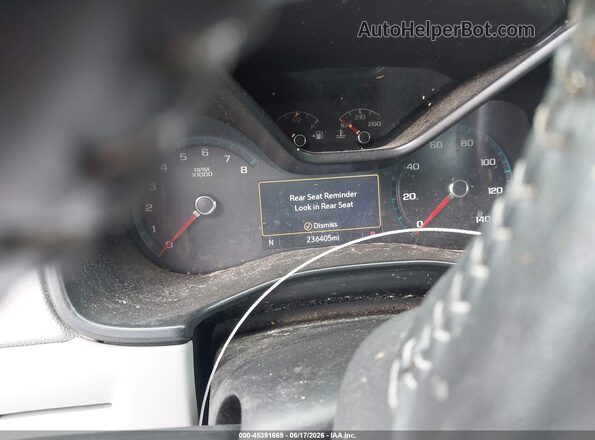 1GCHSCEA0L1221547 2020 CHEVROLET COLORADO White Հետևի նստատեղերի տեսք