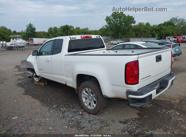 1GCHSCEA0N1221079 2022 CHEVROLET COLORADO White Հետևի ձախ