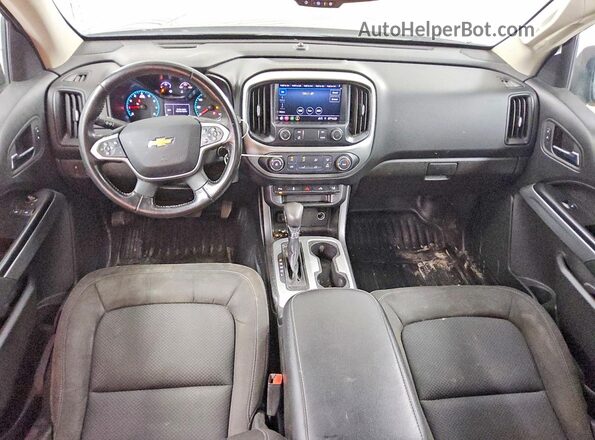 1GCHSCEA0N1285512 2022 CHEVROLET COLORADO Black Dashboard view