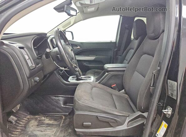 1GCHSCEA0N1285512 2022 CHEVROLET COLORADO Black Front interior view