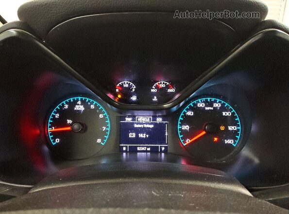 1GCHSCEA0N1285512 2022 CHEVROLET COLORADO Black Instrument cluster view
