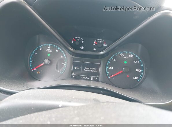 1GCHSCEA2M1223463 2021 CHEVROLET COLORADO White Вид задніх сидінь