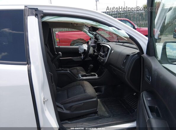 1GCHSCEA2M1223463 2021 CHEVROLET COLORADO White Вид салону спереду