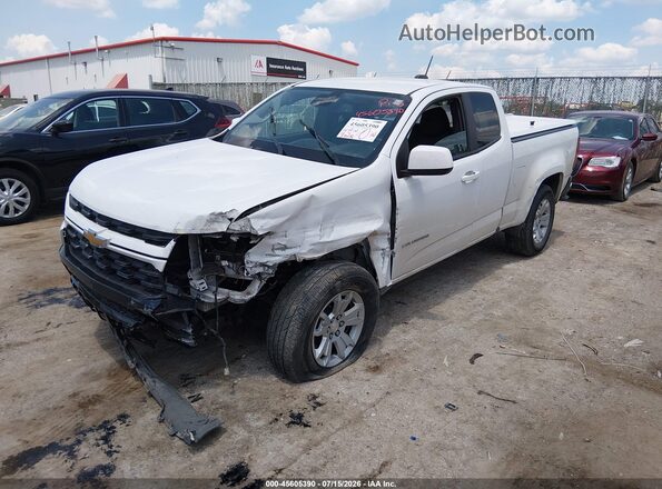1GCHSCEA2M1223463 2021 CHEVROLET COLORADO White Передня ліва чверть