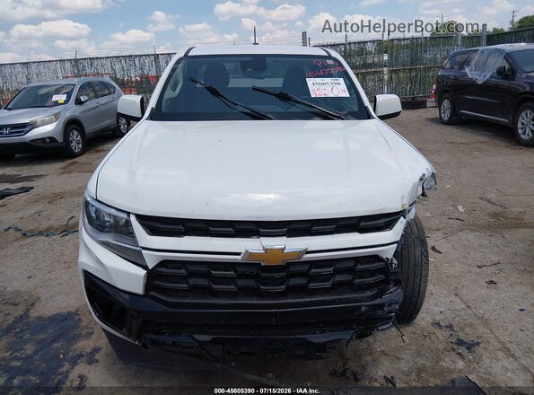 1GCHSCEA2M1223463 2021 CHEVROLET COLORADO White Вид щитка приладів