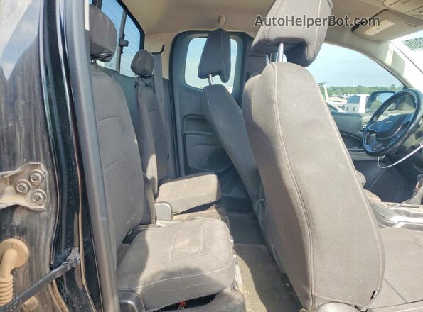 1GCHSCEA3G1207762 2016 CHEVROLET COLORADO Черный Вид задних сидений