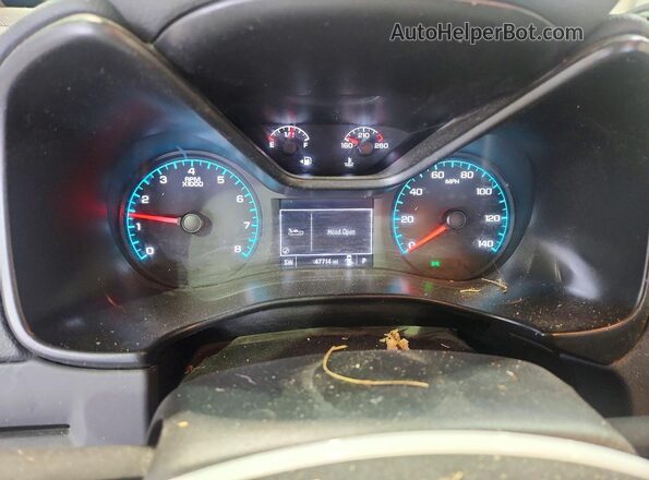 1GCHSCEA3N1207208 2022 CHEVROLET COLORADO White Vista del cuadro de instrumentos