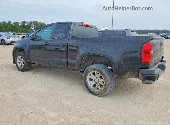 1GCHSCEA4M1250972 2021 CHEVROLET COLORADO Черный Задняя левая четверть