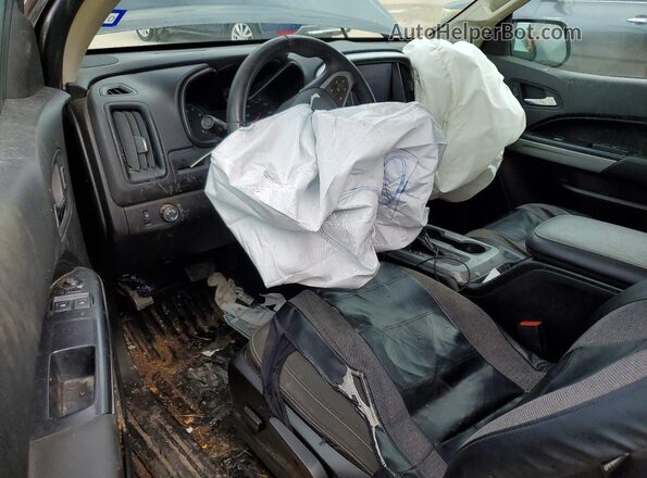 1GCHSCEA4M1250972 2021 CHEVROLET COLORADO Черный Вид панели приборов