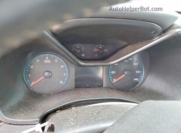 1GCHSCEA4M1250972 2021 CHEVROLET COLORADO Черный Вид щитка приборов