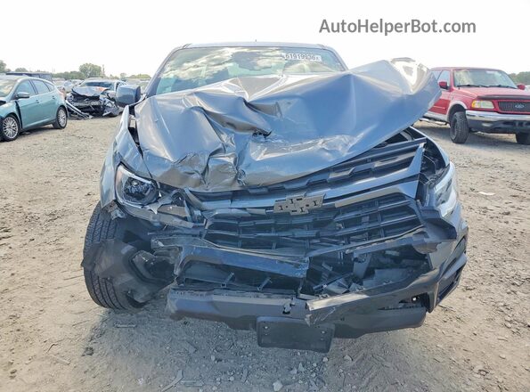 1GCHSCEA4M1286998 2021 CHEVROLET COLORADO Gray წინა ხედი