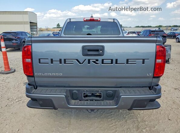 1GCHSCEA4M1286998 2021 CHEVROLET COLORADO Gray უკანა ხედი
