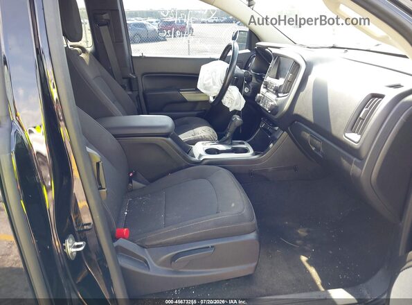 1GCHSCEA5G1241833 2016 CHEVROLET COLORADO Black წინა სალონის ხედი