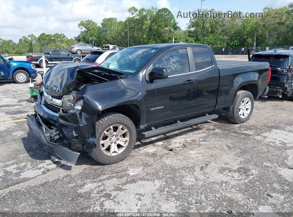 1GCHSCEA5G1241833 2016 CHEVROLET COLORADO Black წინა მარცხენა ხედი სამი მეოთხედიდან