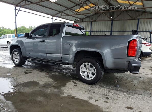 1GCHSCEA5M1258837 2021 CHEVROLET COLORADO Gray უკანა მარცხენა