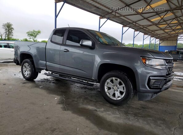 1GCHSCEA5M1258837 2021 CHEVROLET COLORADO Gray წინა მარჯვენა