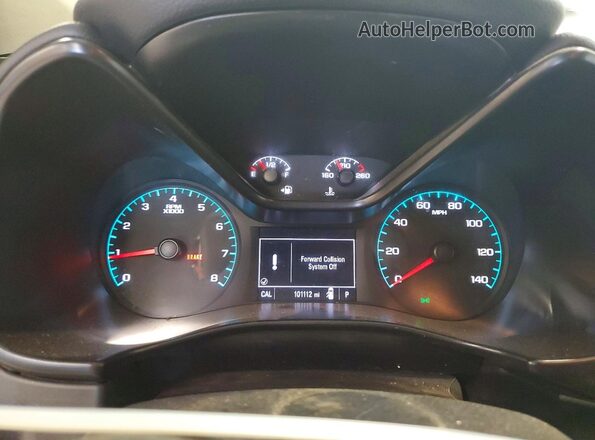 1GCHSCEA5N1191982 2022 CHEVROLET COLORADO White Widok zestawu wskaźników