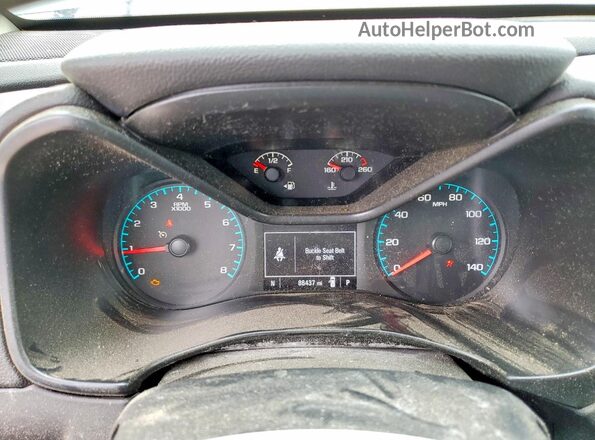 1GCHSCEA6M1279115 2021 CHEVROLET COLORADO Gray Instrument cluster view