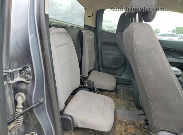 1GCHSCEA6M1279115 2021 CHEVROLET COLORADO Gray Rear seats view