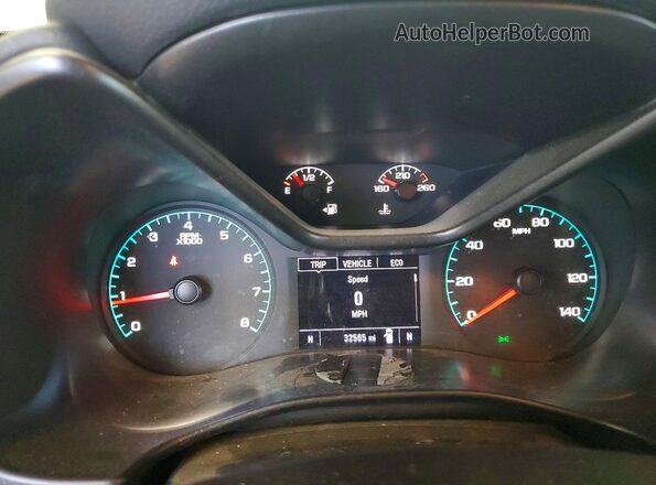 1GCHSCEA6N1222866 2022 CHEVROLET COLORADO White Widok zestawu wskaźników