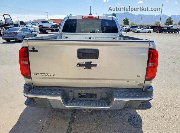 1GCHSCEA7G1387196 2016 CHEVROLET COLORADO Серебряный Вид сзади