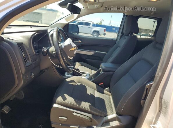 1GCHSCEA7G1387196 2016 CHEVROLET COLORADO Серебряный Вид салона спереди