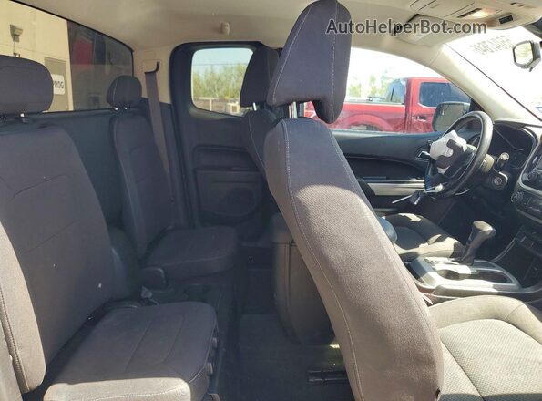 1GCHSCEA7G1387196 2016 CHEVROLET COLORADO Серебряный Вид задних сидений