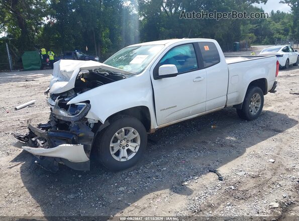 1GCHSCEA7M1233342 2021 CHEVROLET COLORADO White Передня ліва чверть