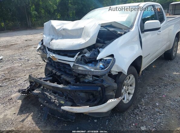 1GCHSCEA7M1233342 2021 CHEVROLET COLORADO White Вид спереду