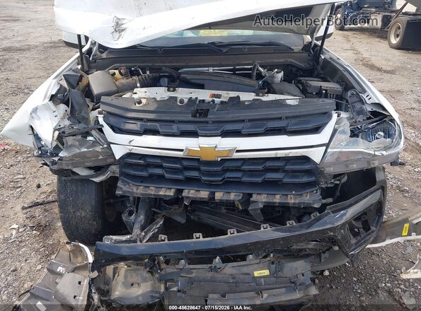 1GCHSCEA7M1233342 2021 CHEVROLET COLORADO White Вид ззаду