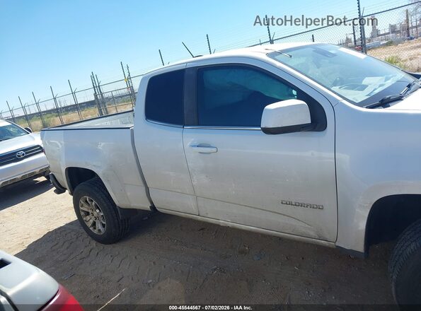 1GCHSCEA8L1165342 2020 CHEVROLET COLORADO White უკანა სალონის ხედი