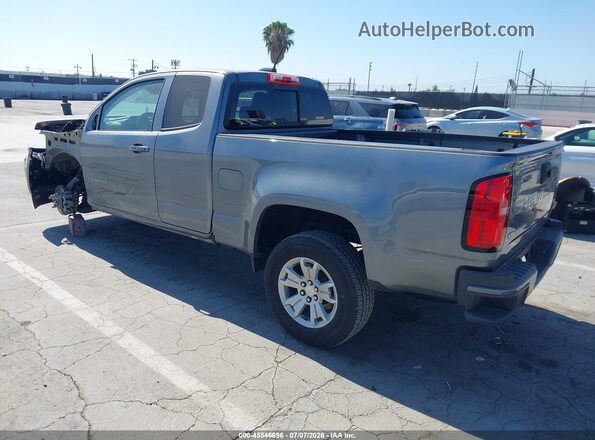 1GCHSCEA8N1303335 2022 CHEVROLET COLORADO Gray უკანა მარცხენა