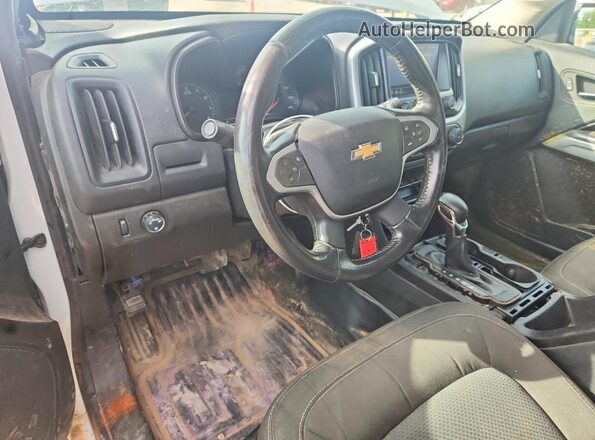 1GCHSCEAXN1197213 2022 CHEVROLET COLORADO White Вид панелі приладів