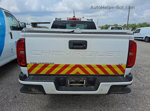1GCHSCEAXN1197213 2022 CHEVROLET COLORADO White Вид ззаду