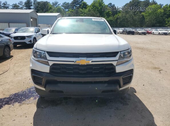 1GCHSCEAXN1202815 2022 CHEVROLET COLORADO White VIN sticker view