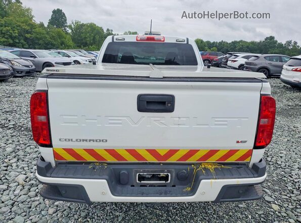 1GCHSCEAXN1209926 2022 CHEVROLET COLORADO Белый Вид сзади