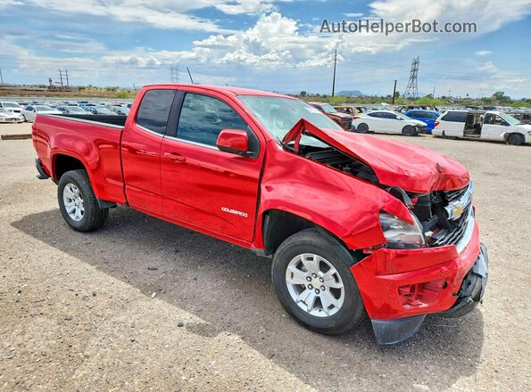 1GCHSCEN1H1307007 2017 CHEVROLET COLORADO Красный Передняя правая четверть