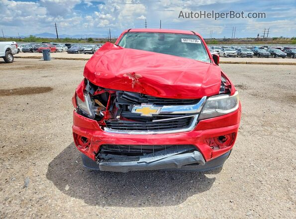 1GCHSCEN1H1307007 2017 CHEVROLET COLORADO Красный Вид спереди