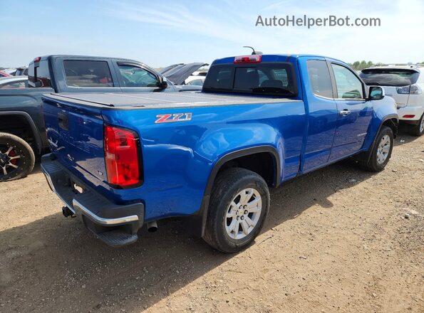 1GCHSCEN3M1297381 2021 CHEVROLET COLORADO Blue Задня права чверть