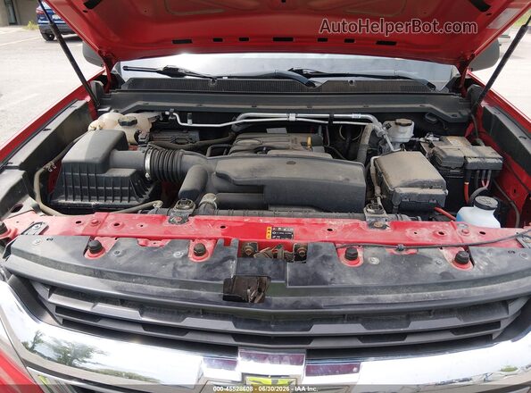 1GCHTBEAXK1101678 2019 CHEVROLET COLORADO Красный Вид сзади