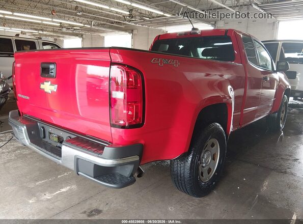 1GCHTBEAXK1101678 2019 CHEVROLET COLORADO Красный Задняя правая четверть