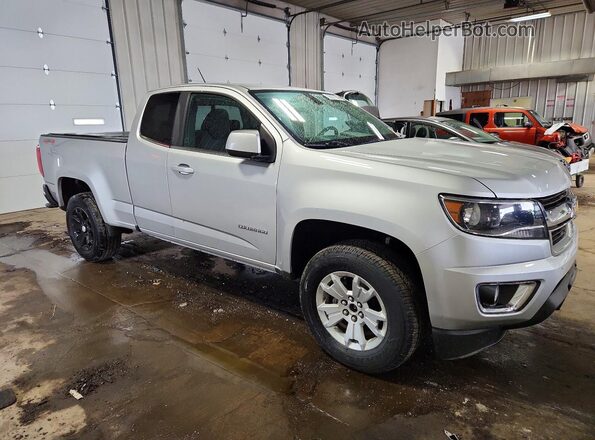 1GCHTCEN3K1127421 2019 CHEVROLET COLORADO Серебряный Передняя правая четверть